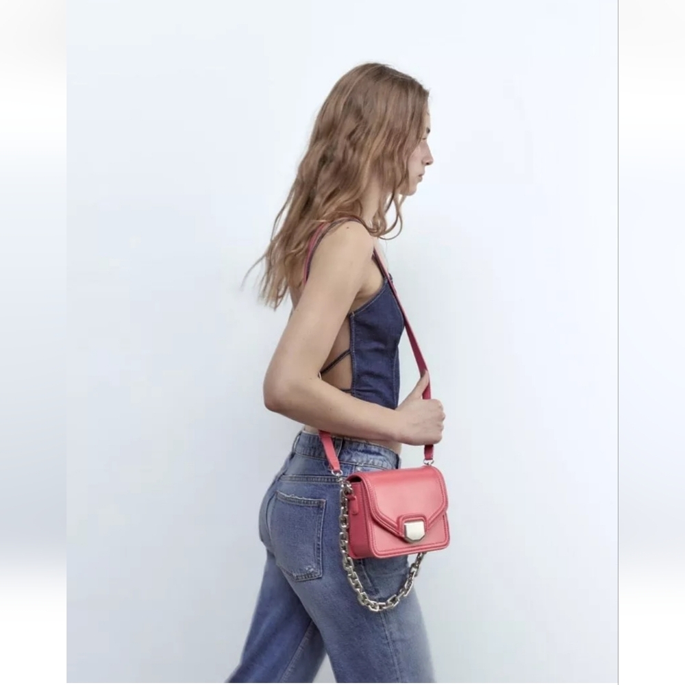 Zara Quilted Crossbody Bag